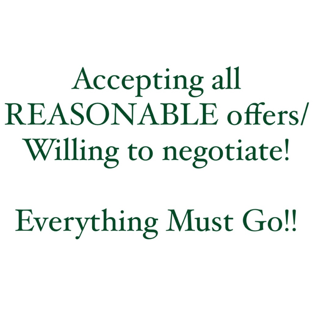 EVERYTHING MUST GO!